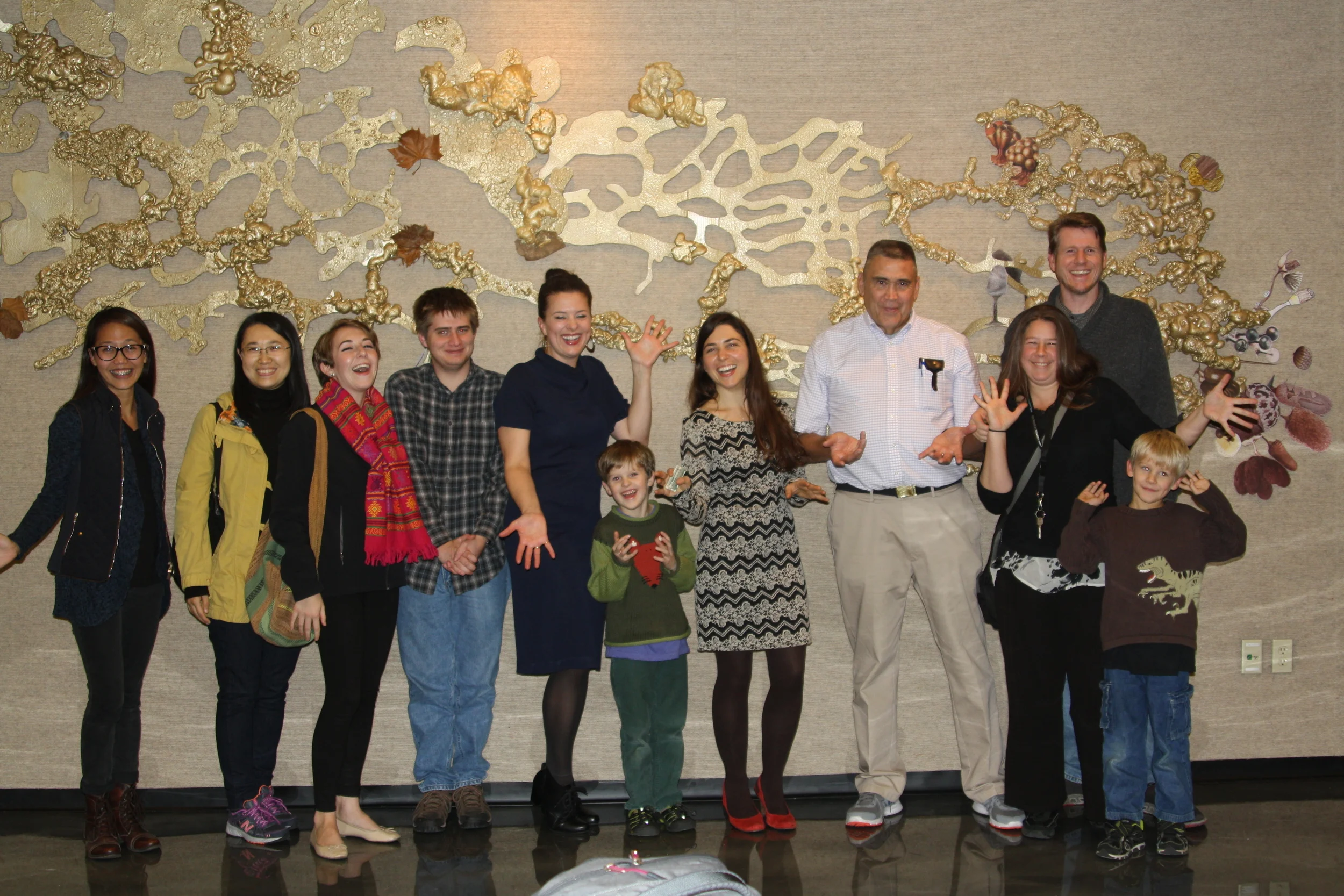 The room was full of slime mold experts, some of whom were new to the phrase "jazz hands." 