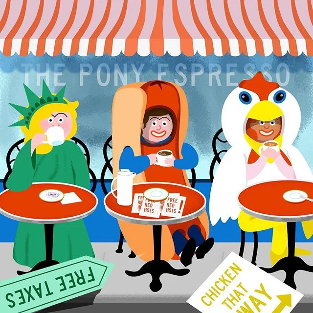 &ldquo;National Coffee Day&rdquo;
Link in the bio. Illustration by @siebelsdesignandhound

#vector #inspiration #art #illustration #artdirection #designspiration #womanartist #artoftheday #vectorillustration #illustratorsoninstagram #illustrator #ill