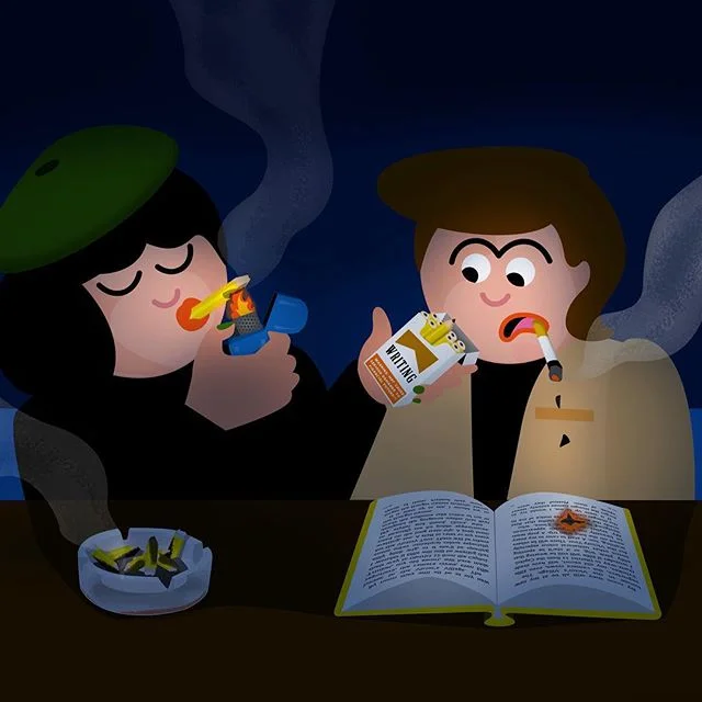 &ldquo;How to Start A Writing Habit&rdquo;
Link in the bio. Illustration by @siebelsdesignandhound

#vector #inspiration #art #illustration #artdirection #designspiration #womanartist #artoftheday #vectorillustration #illustratorsoninstagram #illustr