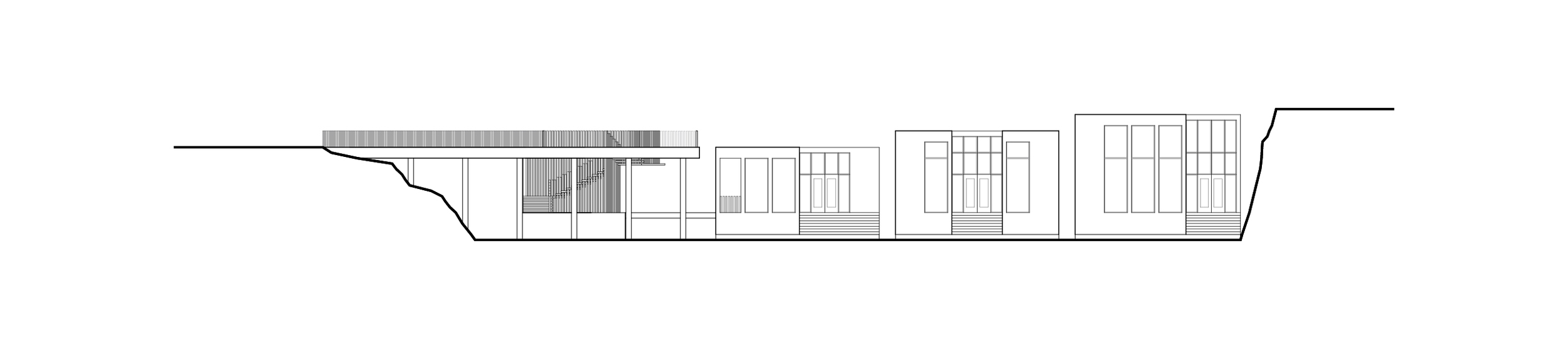 Northwest Elevation