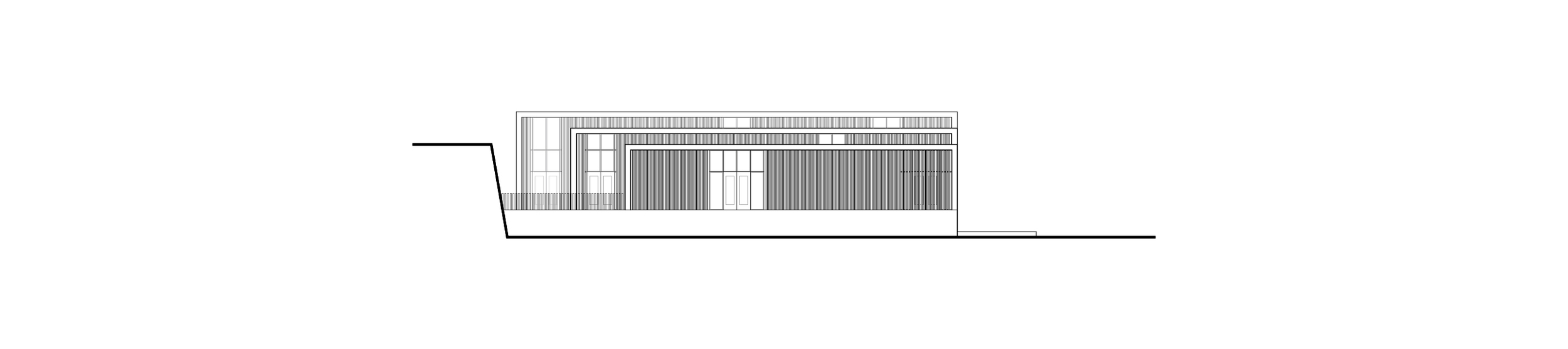 Southwest Elevation