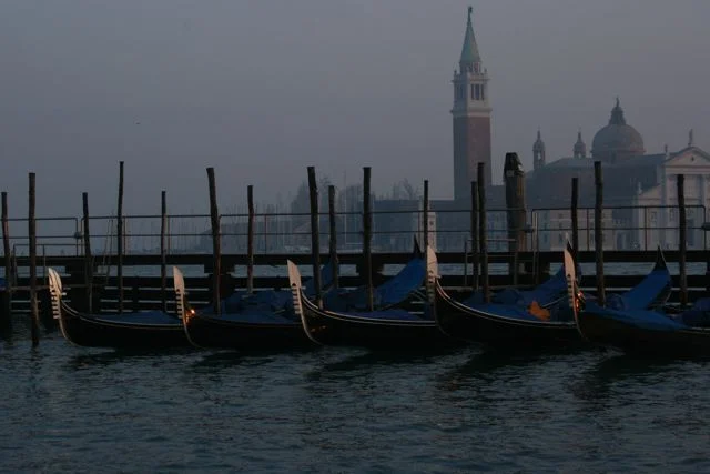 Venice is gorgeous even in the fog.