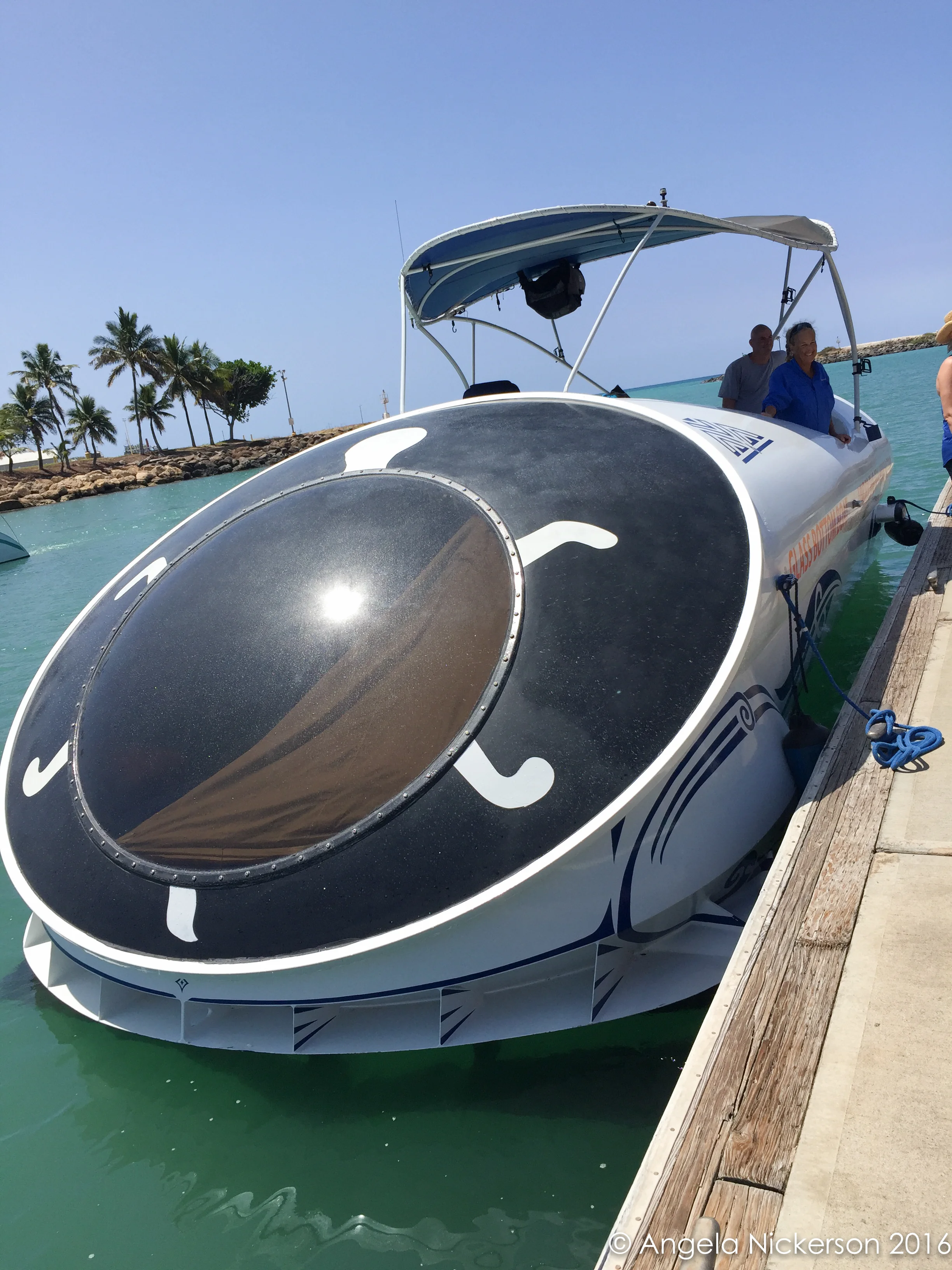 The unique Under the Sea Hawaii Boat