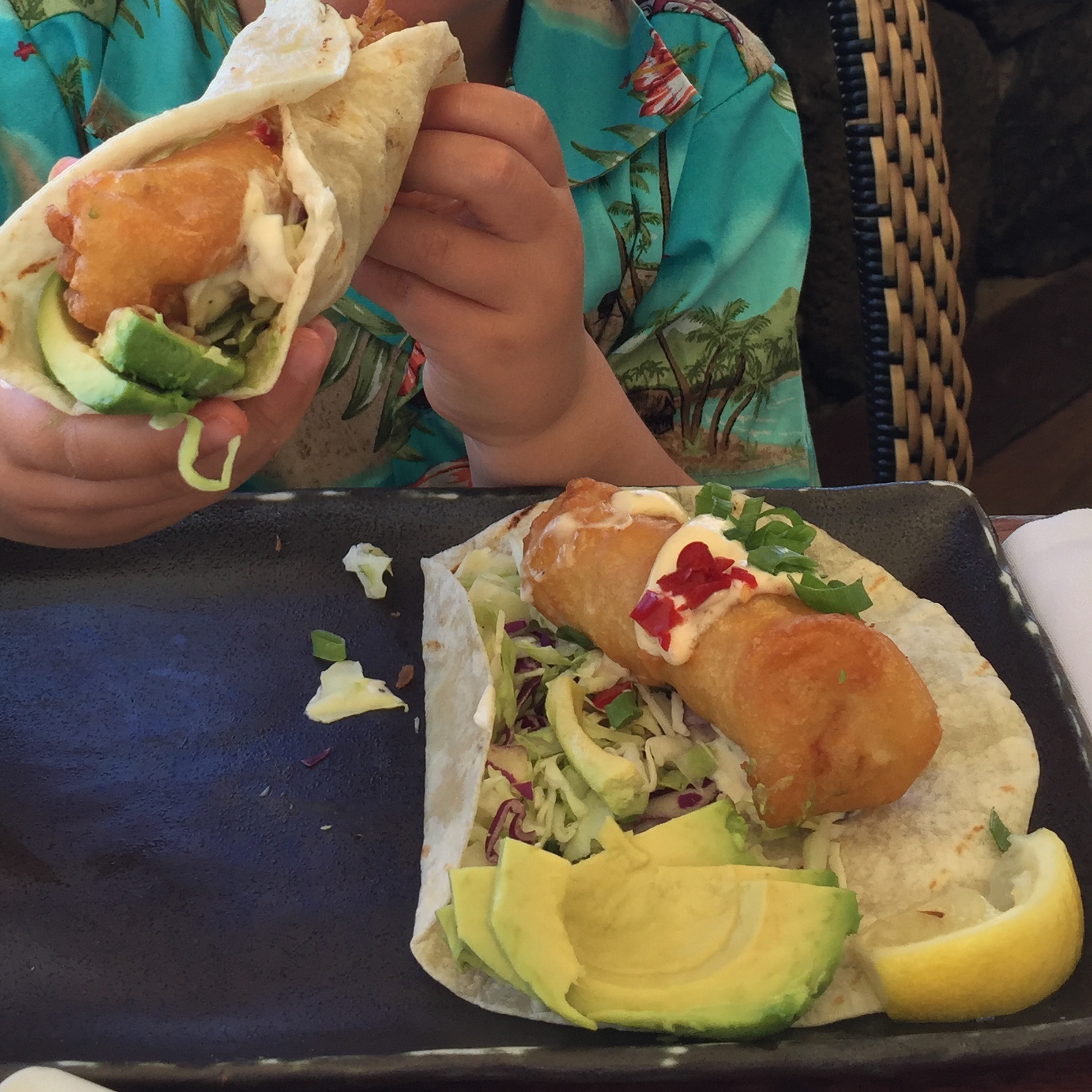 Fish Tacos at Haleiwa Joe's Seafood Grill