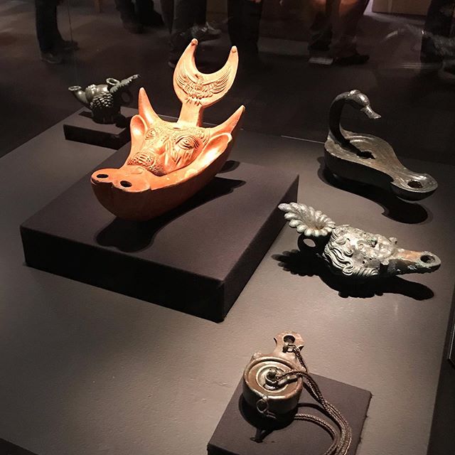 An Assortment of Lamps | Pompeii, Italy | 69 CE