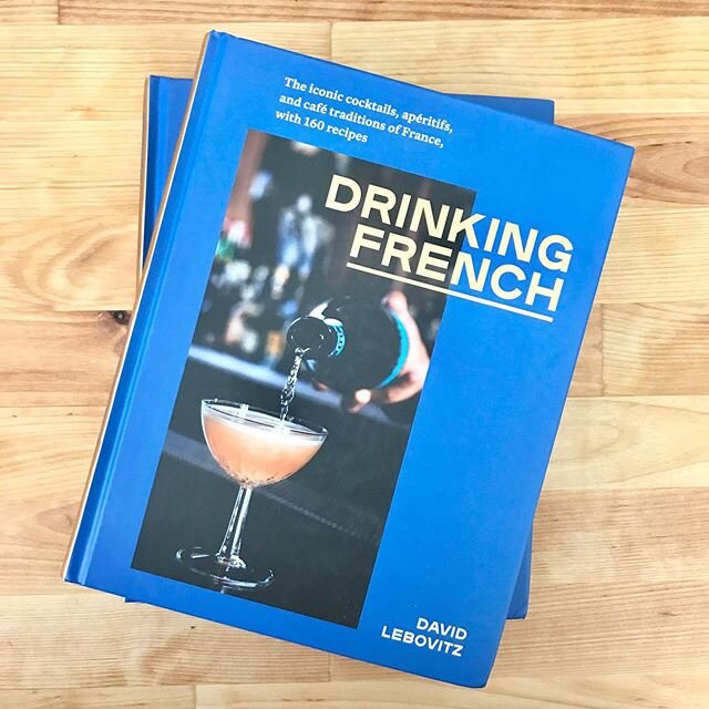 I kinda love pre-ordering books because when they arrive months later, it is such a pleasant surprise! Yesterday my copies of @davidlebovitz &lsquo;s latest book, Drinking French, arrived, and I am so excited! I have followed David for years and revi