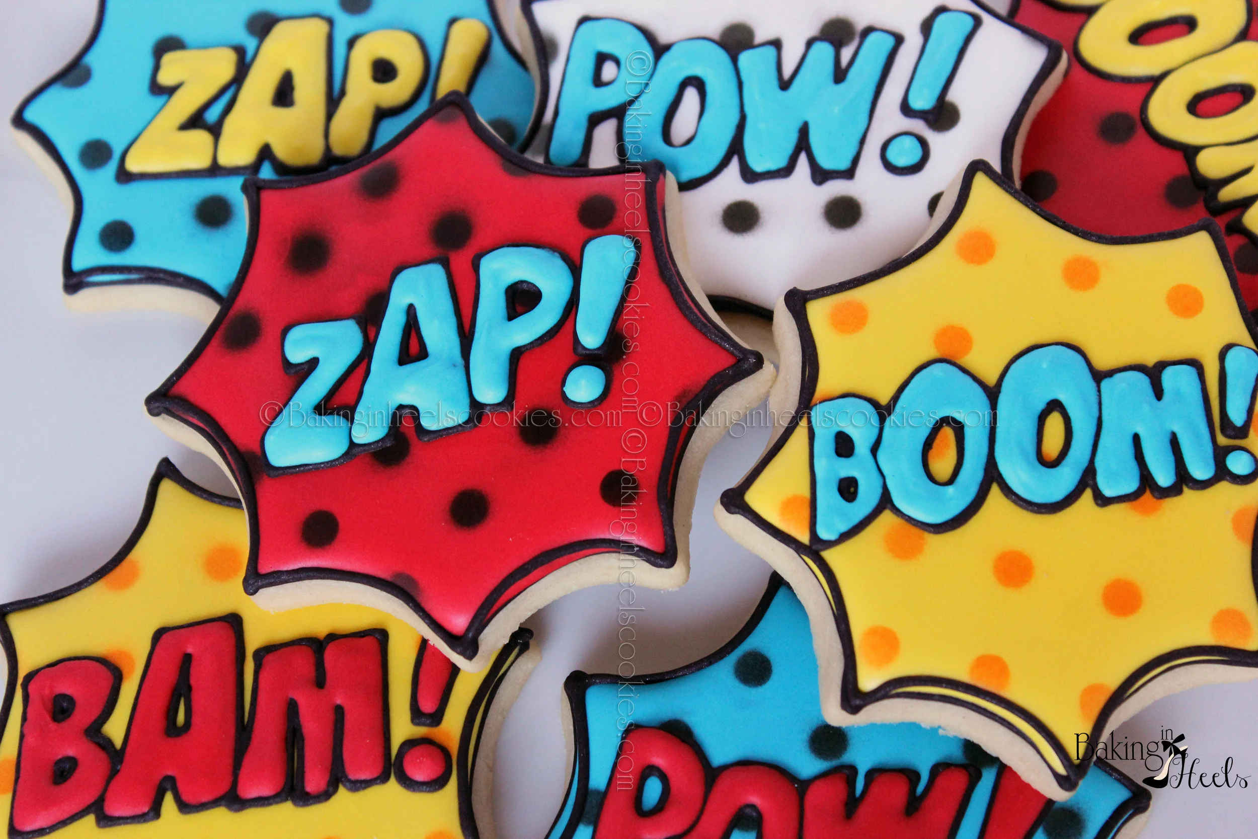 Boom, Zap, Pow Cookies