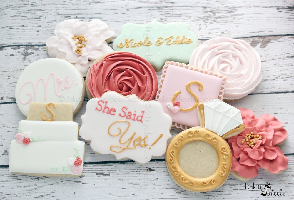 Custom Cookies, Baby Shower, Bridal Shower