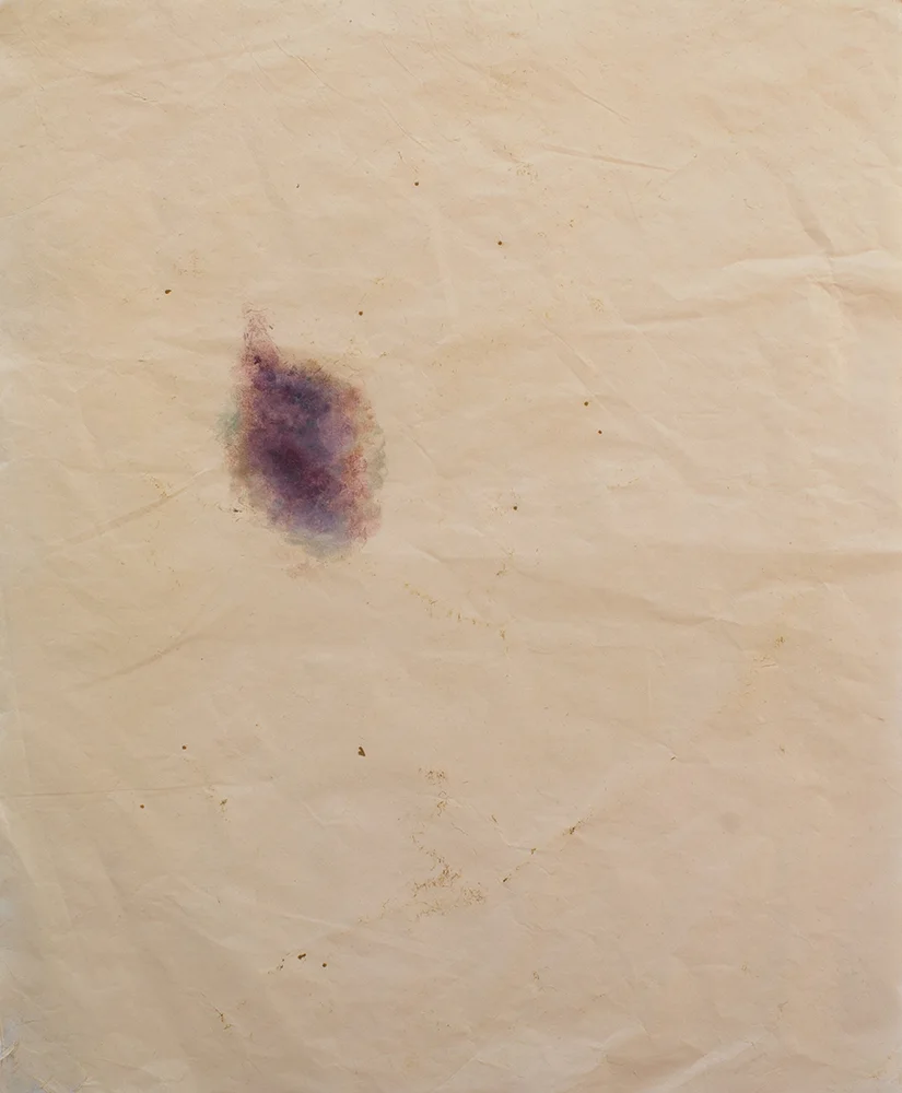 Figure I , Monotype and wax, 2015