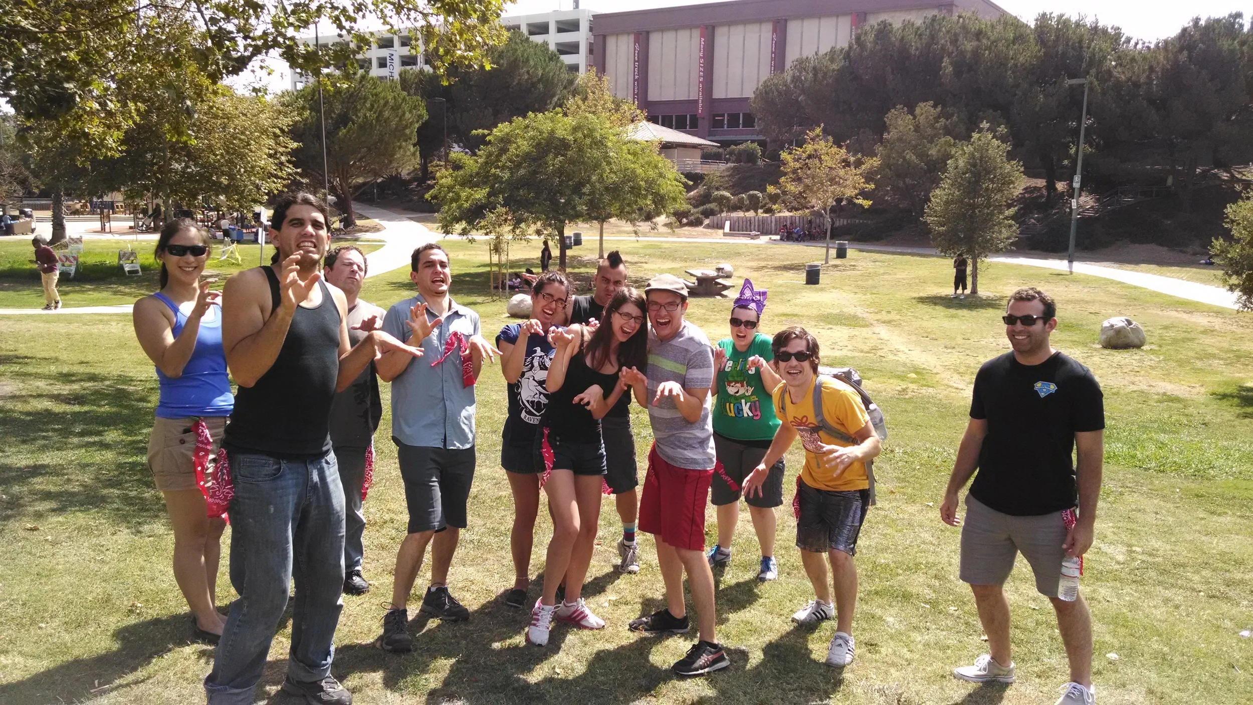 Team Castle Crushing Tyrannosaurus Rexes.