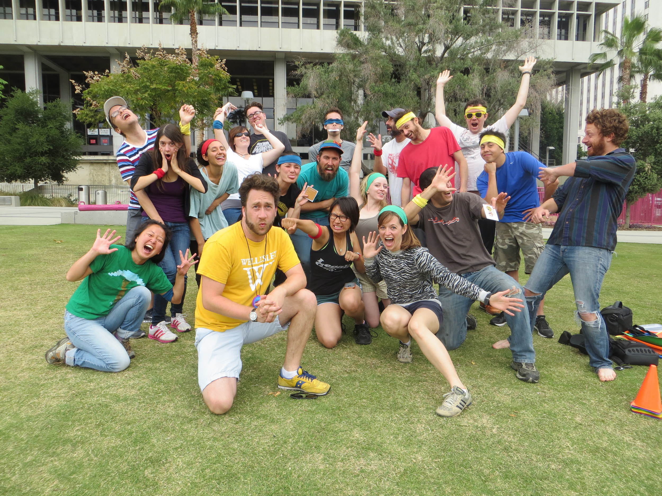 The ranger told us to do a "silly one."