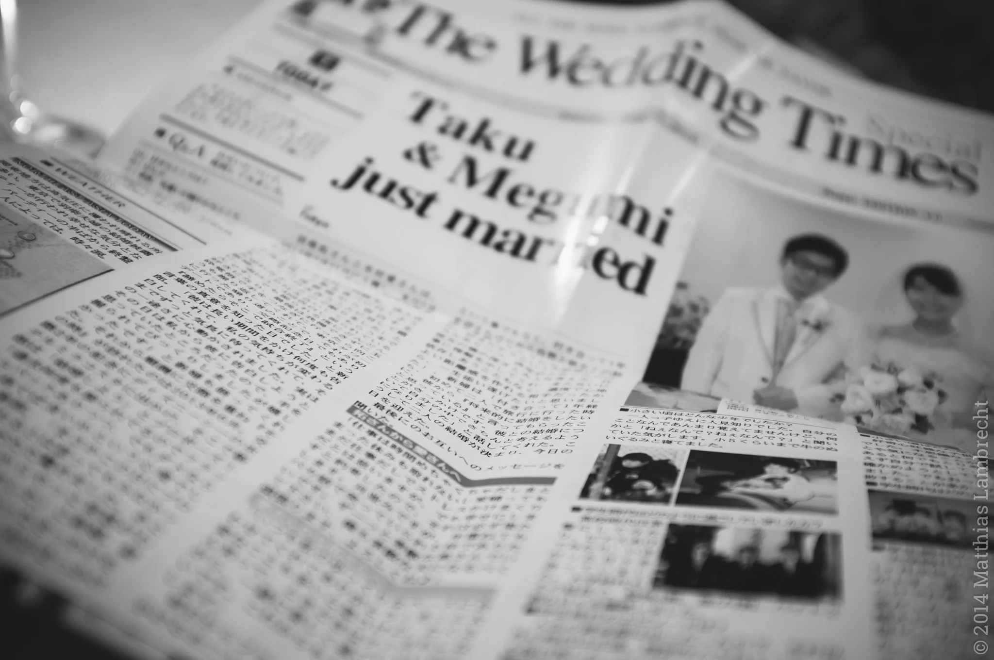 Megumi & Taku's Wedding 2014-05-17