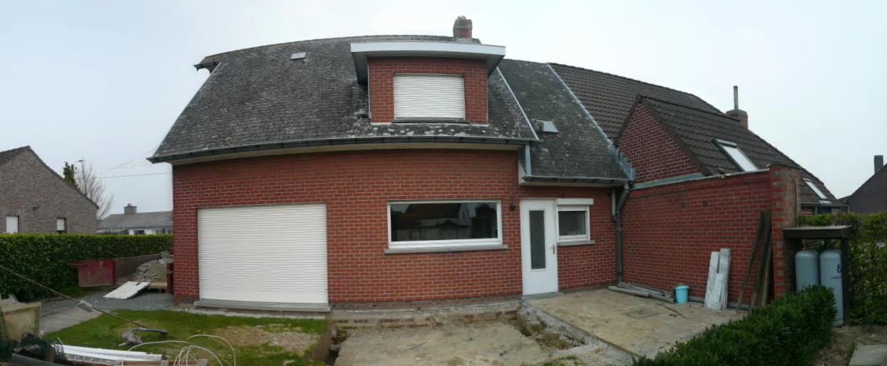 bestaande achtergevel