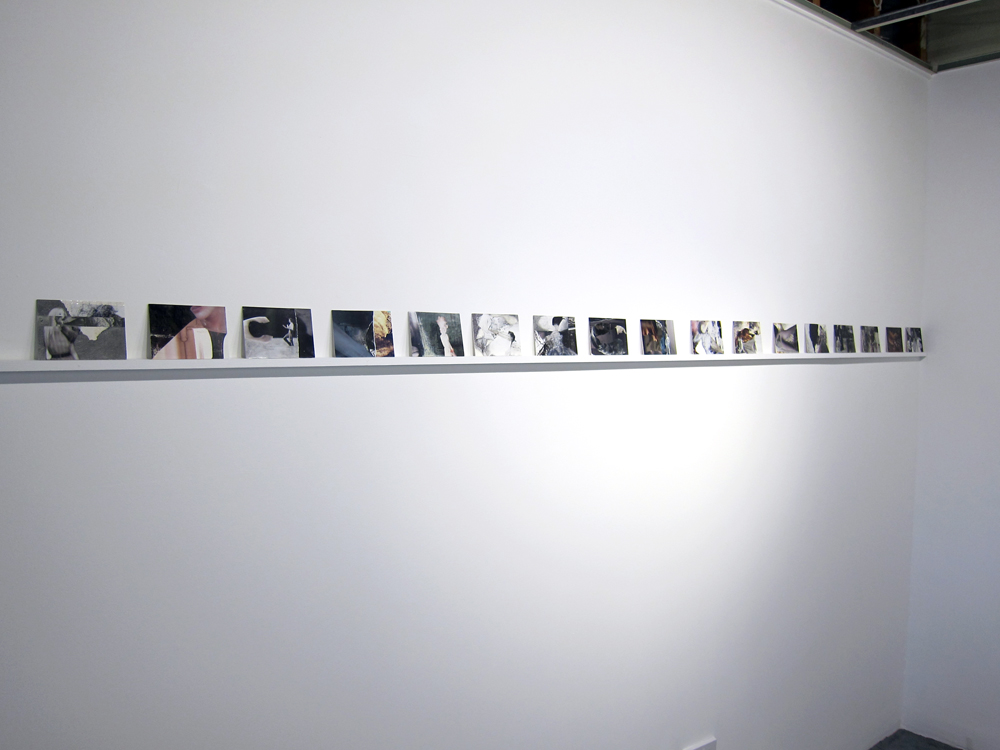 Mini collage series, ArtLacuna Space, London