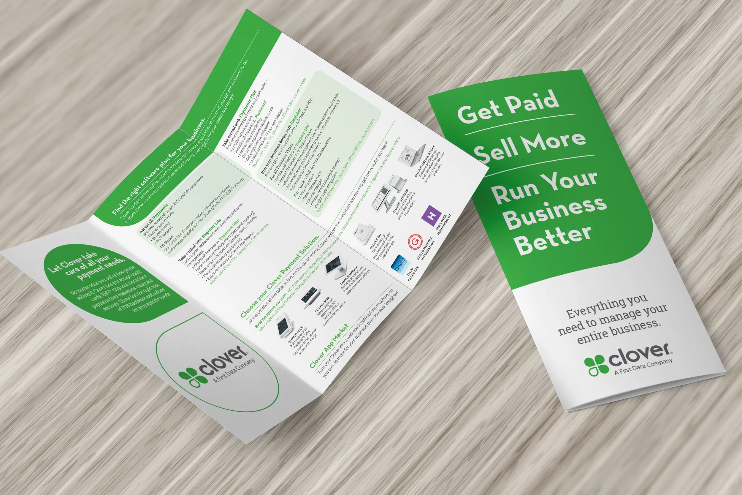 Clover Tri-fold Brochure
