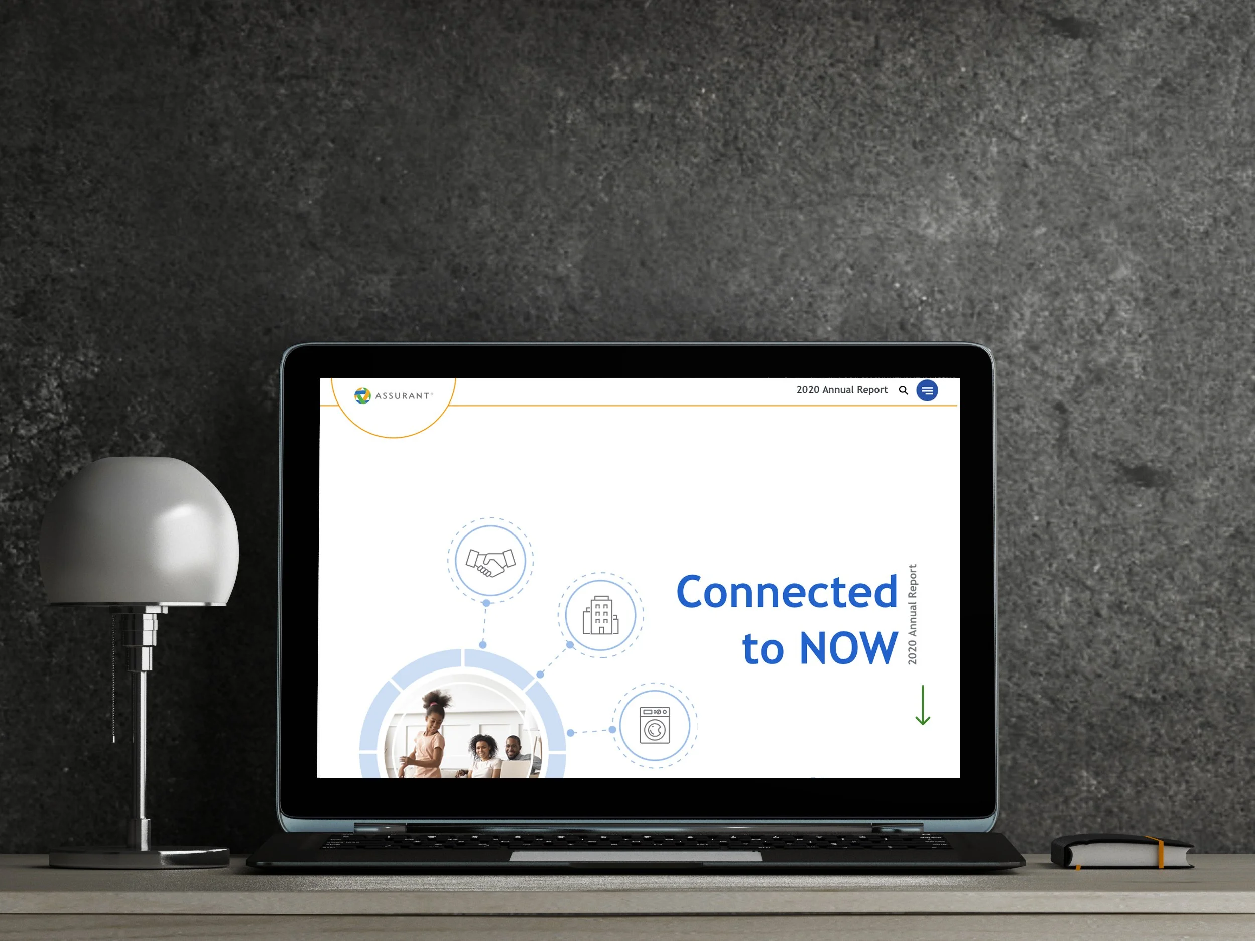 Assurant 2020 Annual Report, Connected to Now