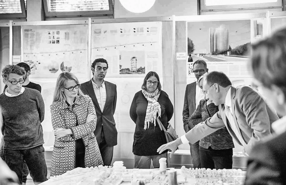 Gestaltung des Energie- und Zukunftsspeichers einschließlich Gastronomie und Freiflächen im Energiepark, Heidelberg