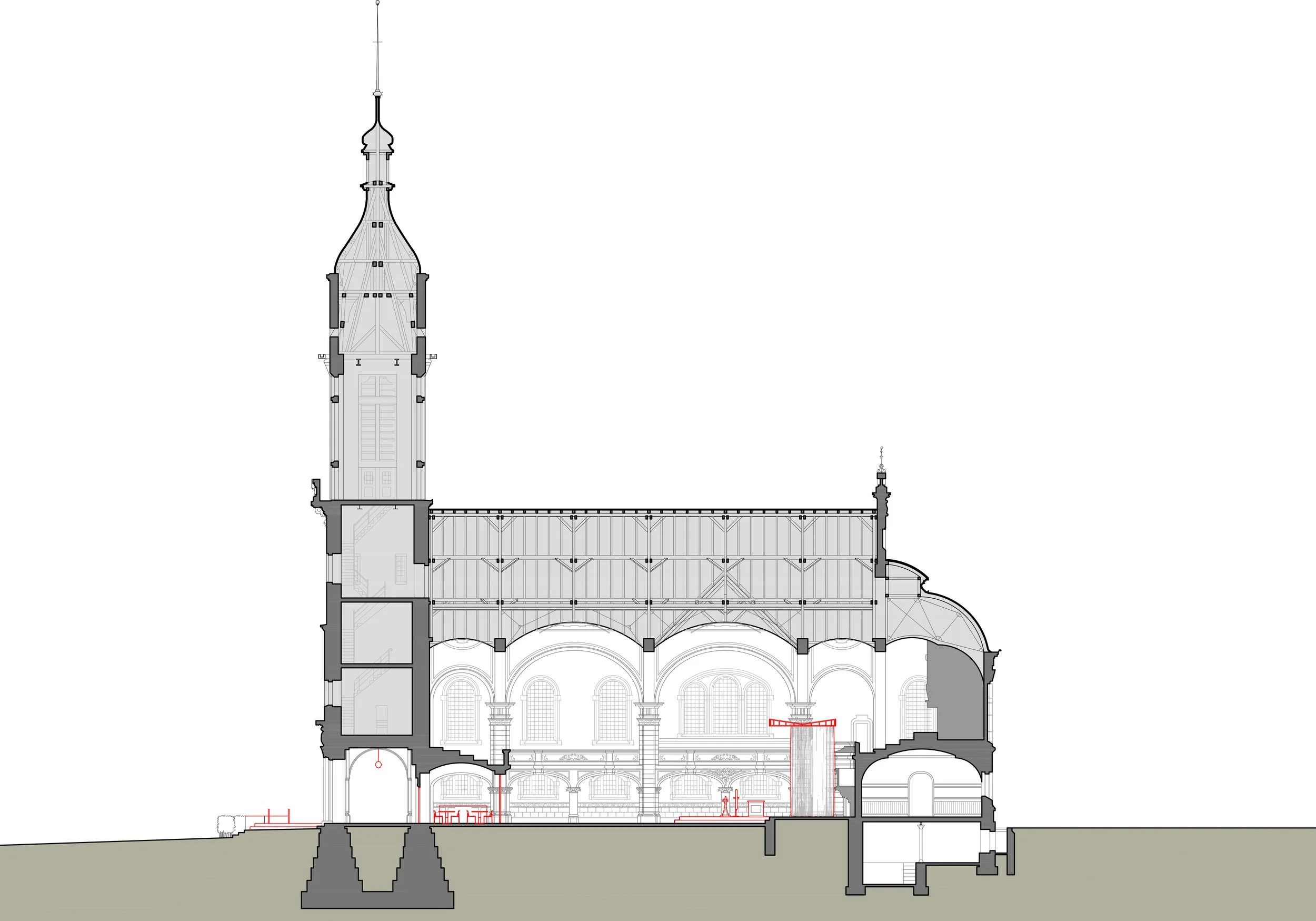 Ev.Kirche Hoffenheim Längenschnitt.jpg