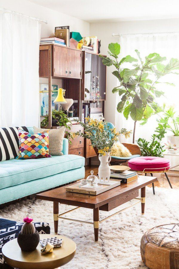 color. me .quirky. colorful couches