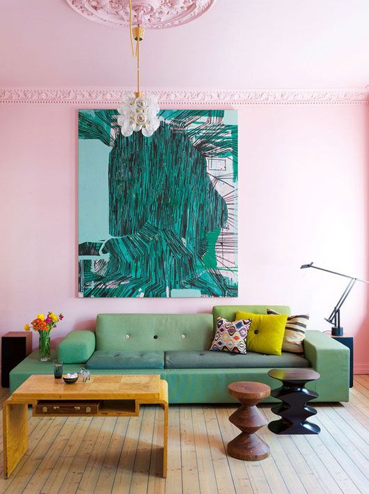 color. me .quirky. colorful couches