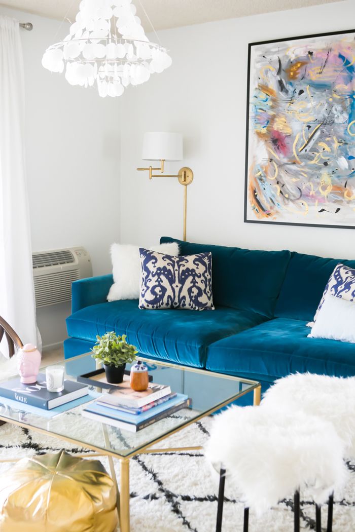 color. me .quirky. colorful couches