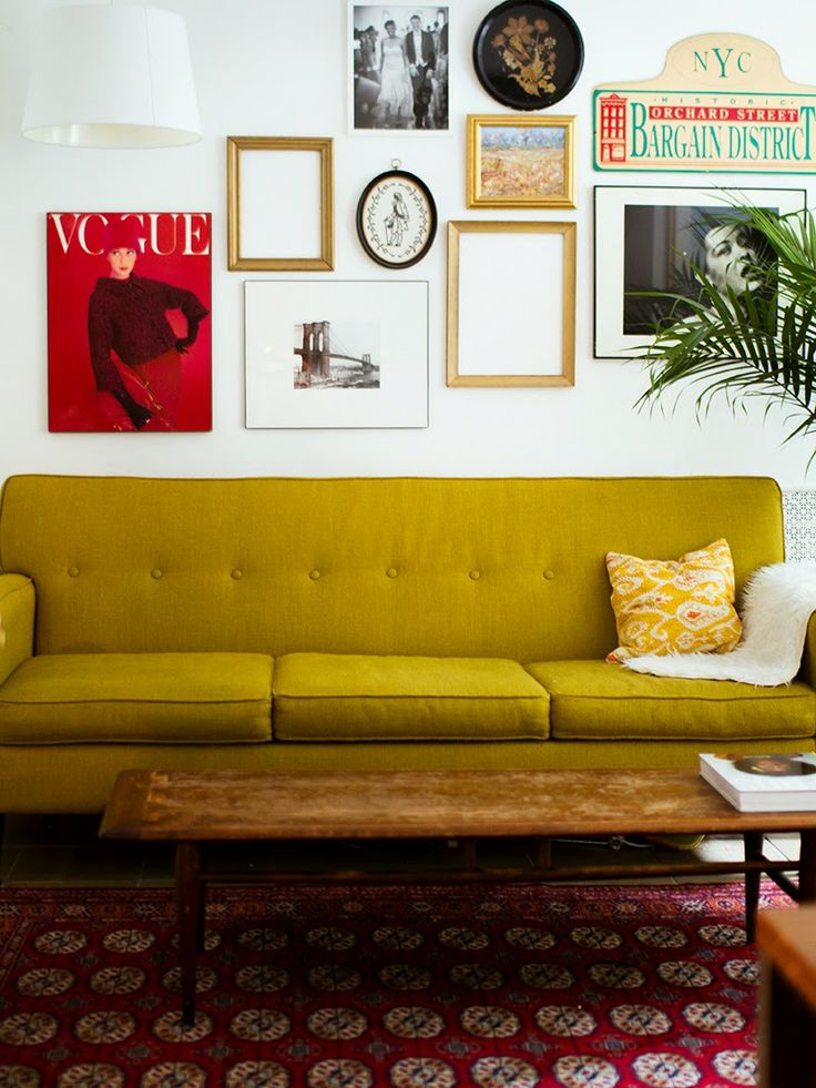 color. me .quirky. colorful couches