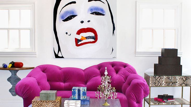 color. me .quirky. colorful couches