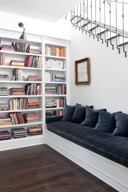 color. me. quirky. reading nook