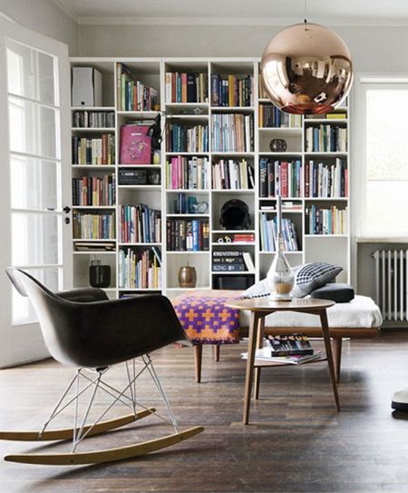 color. me. quirky. reading nook