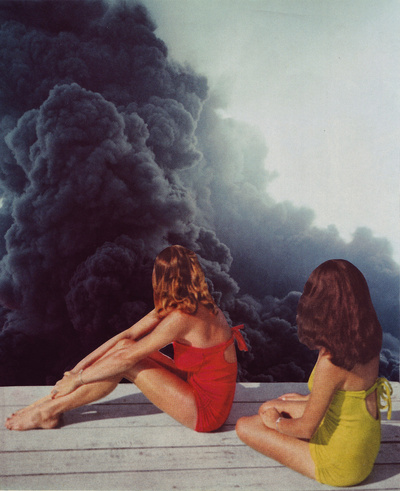 Sunbathing, Beth Hoeckel Collage & Design 