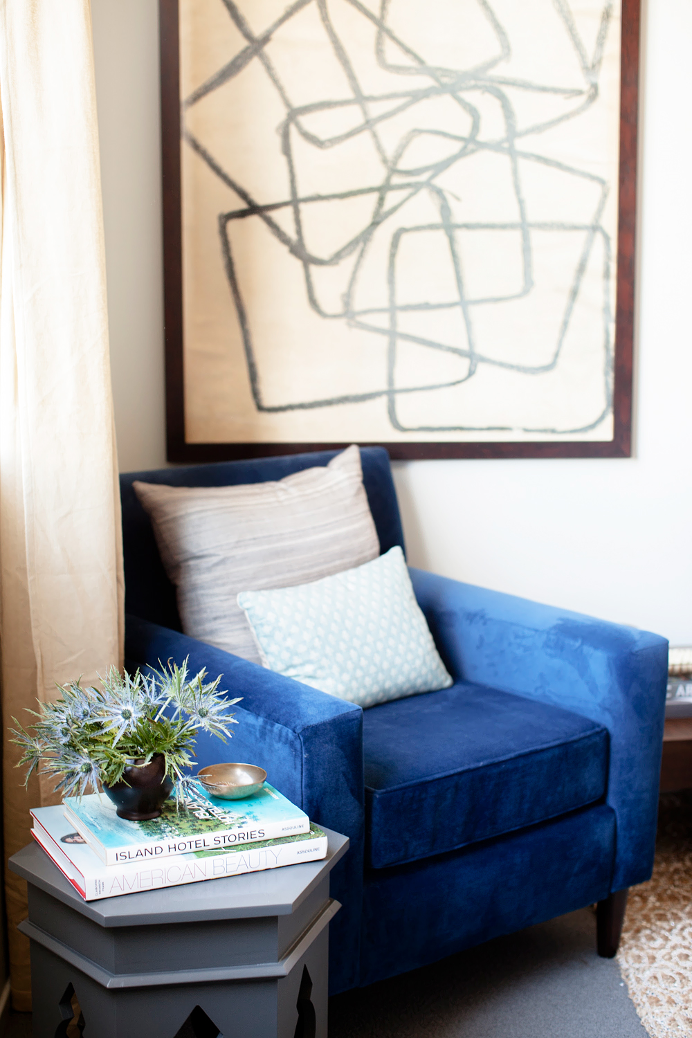 color. me. quirky. event designer's perfect bedroom  // Domaine 