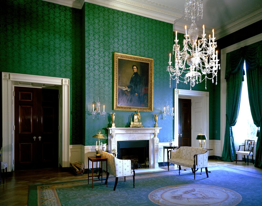 color. me. quirky. // Inside the White House