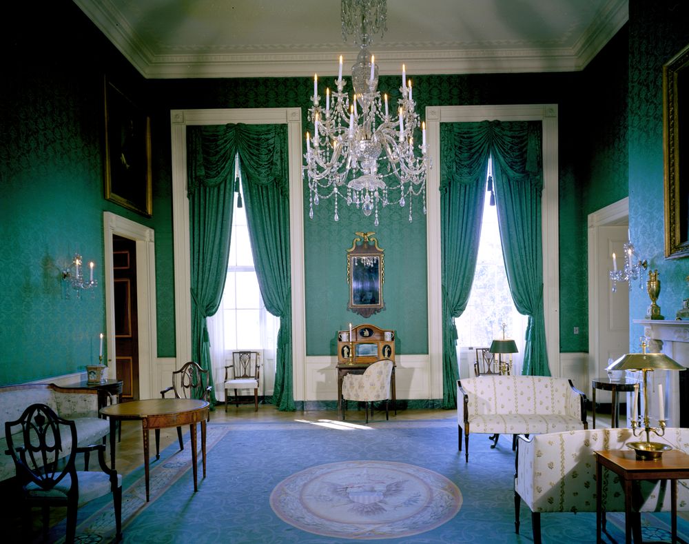 color. me. quirky. // Inside the White House