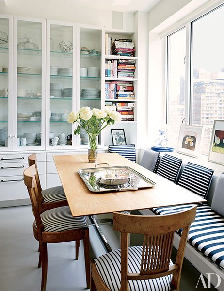 Isaac Mizrahi's NYC home on color. me. quirky.