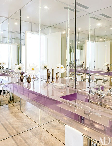 Isaac Mizrahi's NYC home on color. me. quirky.