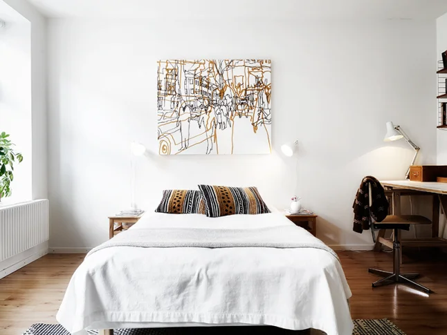 my man's dream space - color me quirky