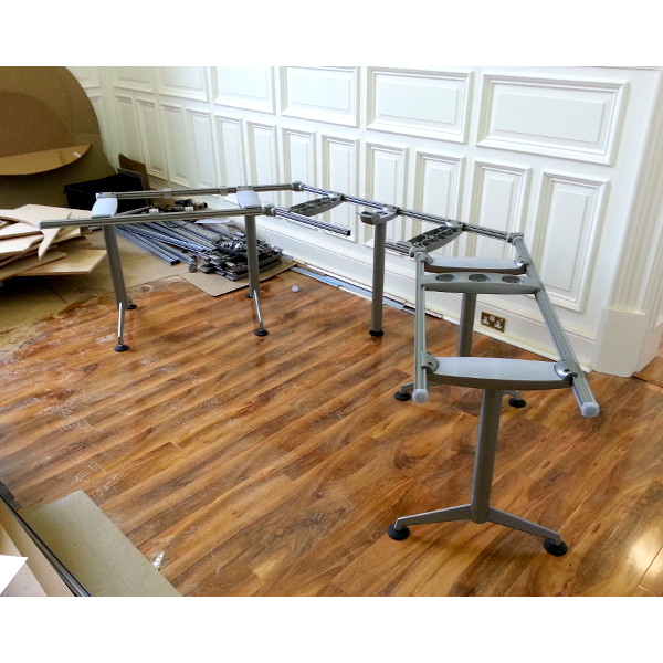 Upcycled Structure from Call Centre Furniture