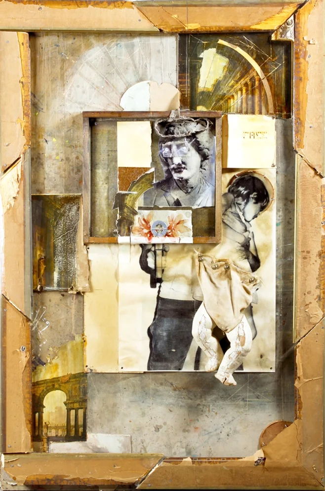 Power of Another/Libre, 2015. Mixed Media (40 x 60 x 4 inches; 102 x 152 x 10 cm)