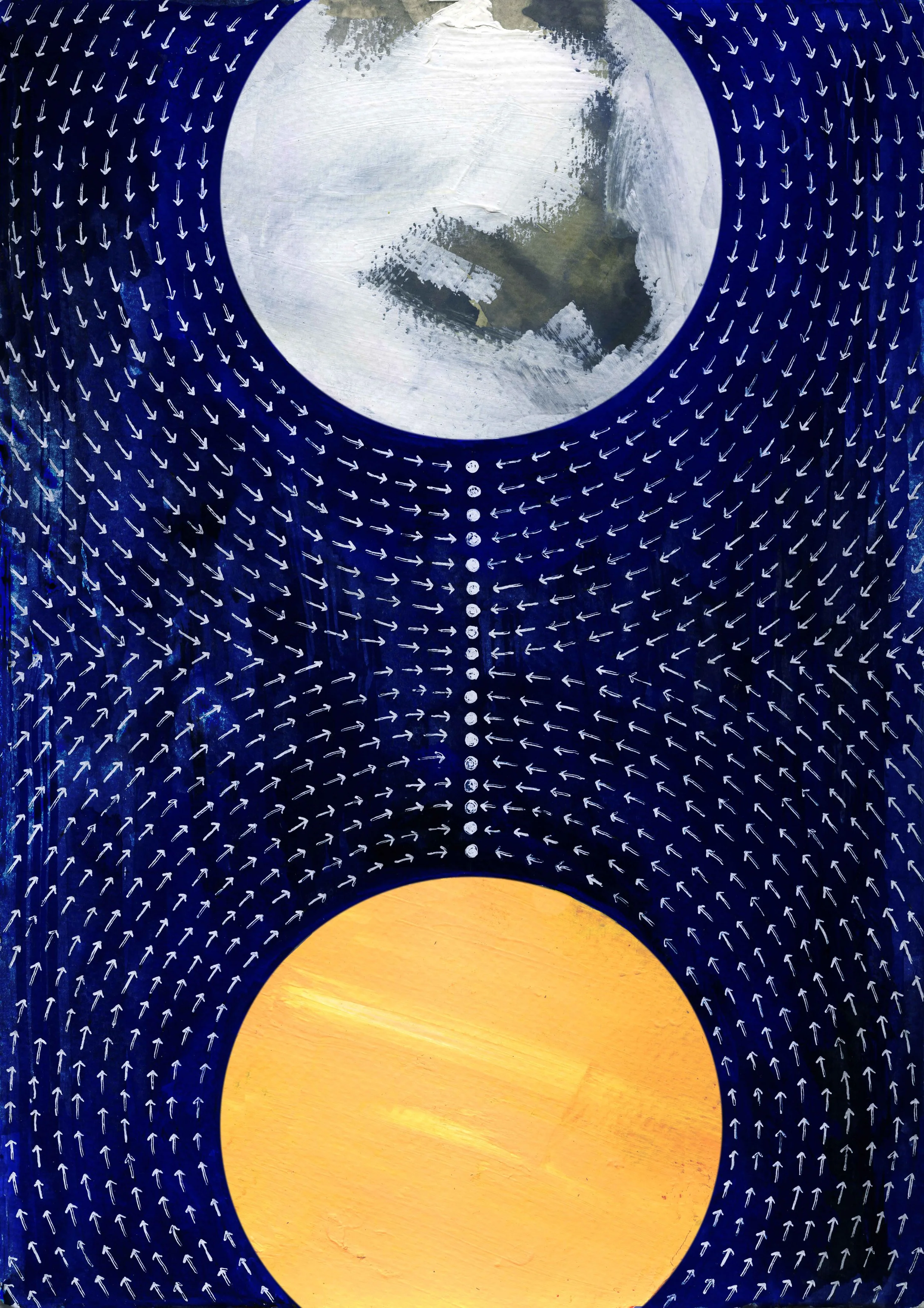 I will meet you somewhere between the moon and the stars