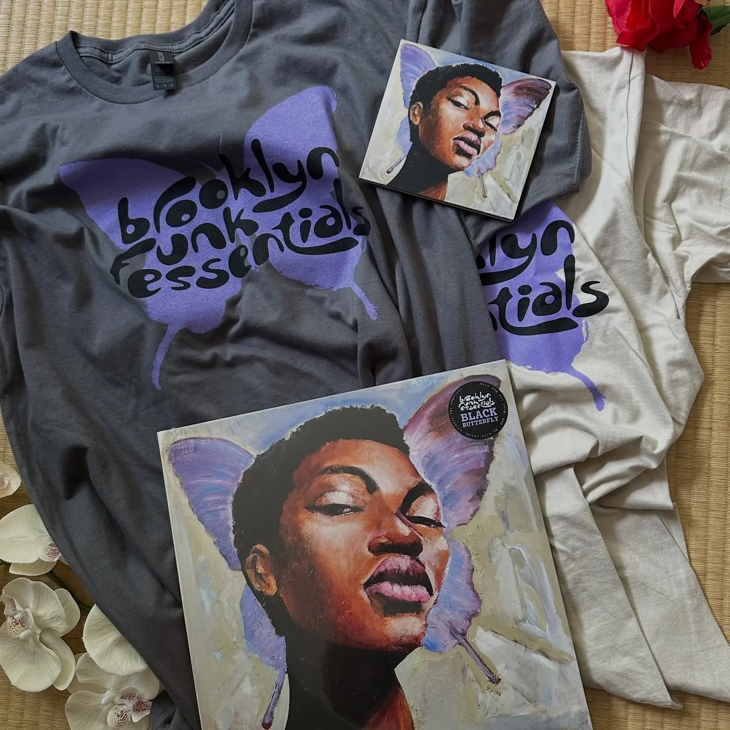We got stock of the new Black Butterfly album on vinyl and CD as well as the new butterfly Ts. Check out the shop on our website. #funk #soul #jazz #vinyl #tshirts