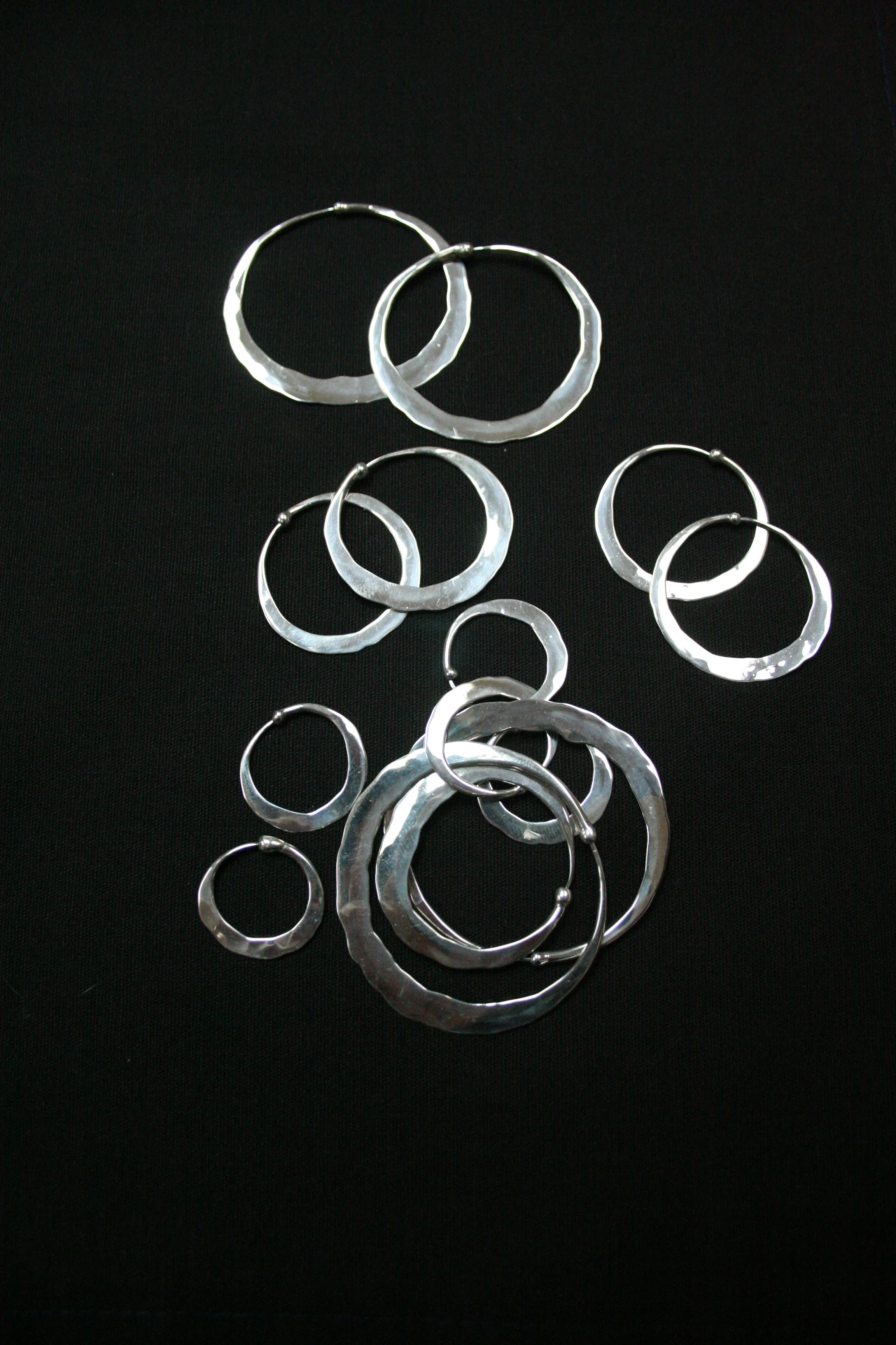 Sterling Hoop earrings