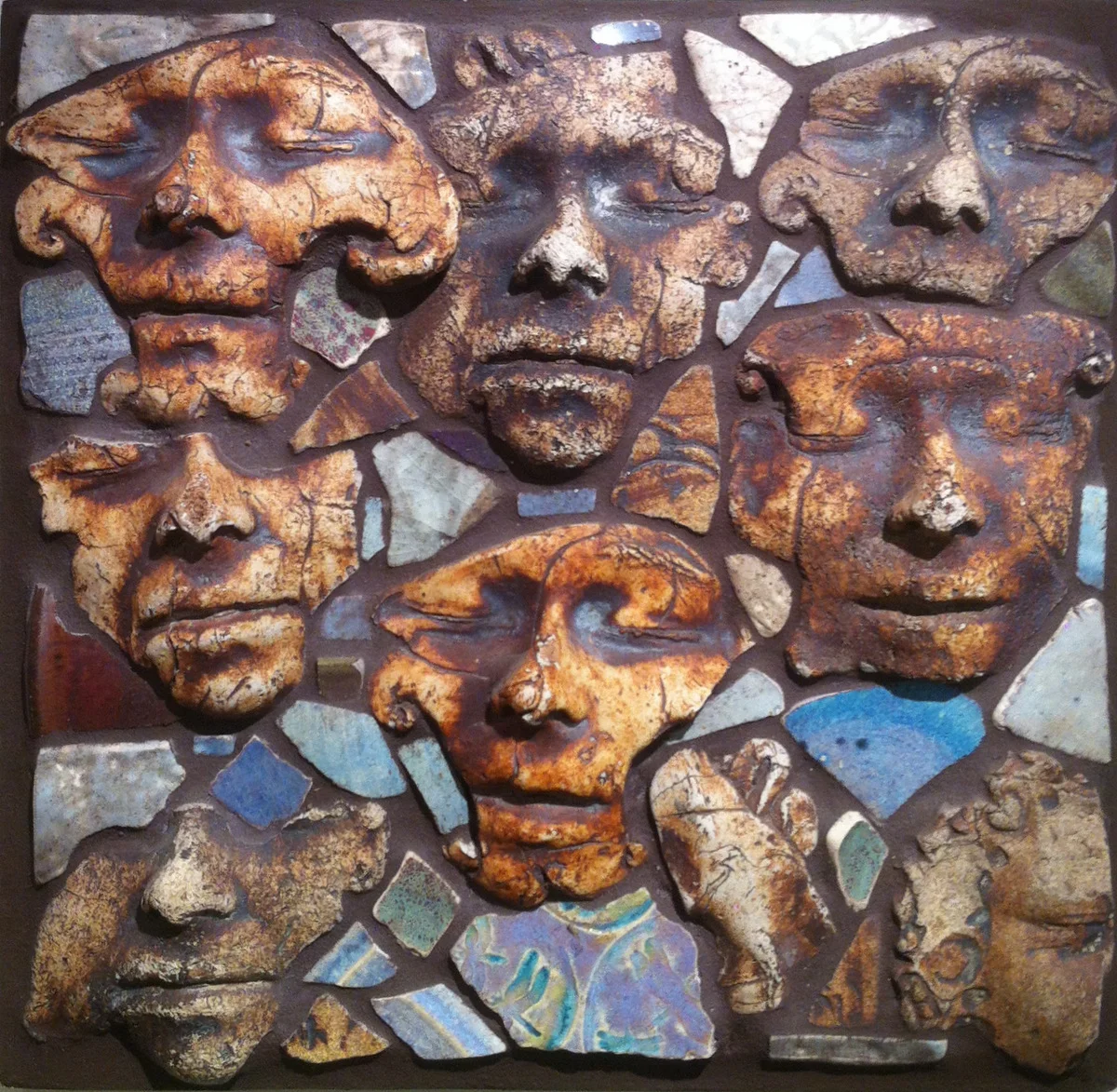 Ceramic Faces    Mi Familia