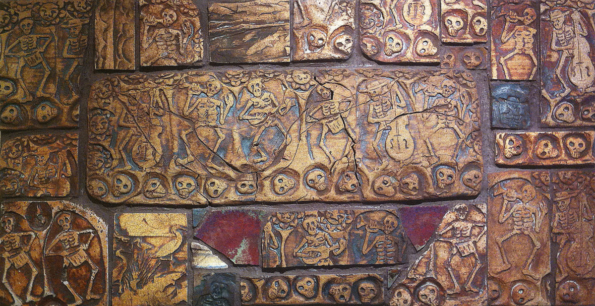 Dia Del Los Muertos    ceramic mosaic