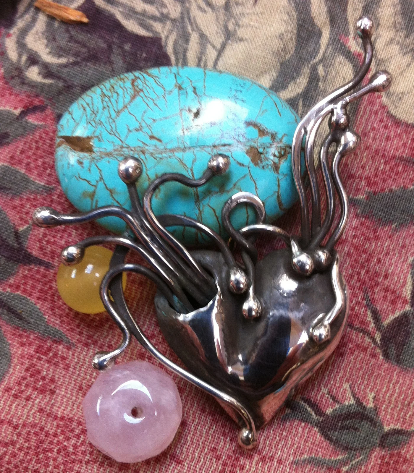 different view of a exploding heart