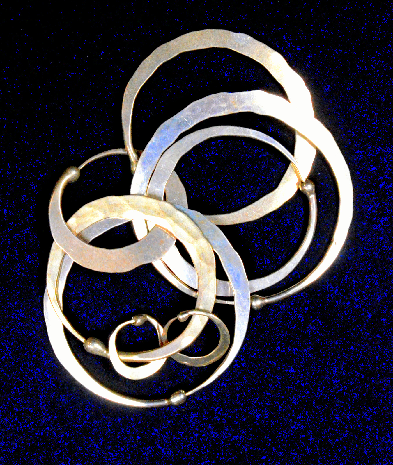 Silver Hoop Earrings