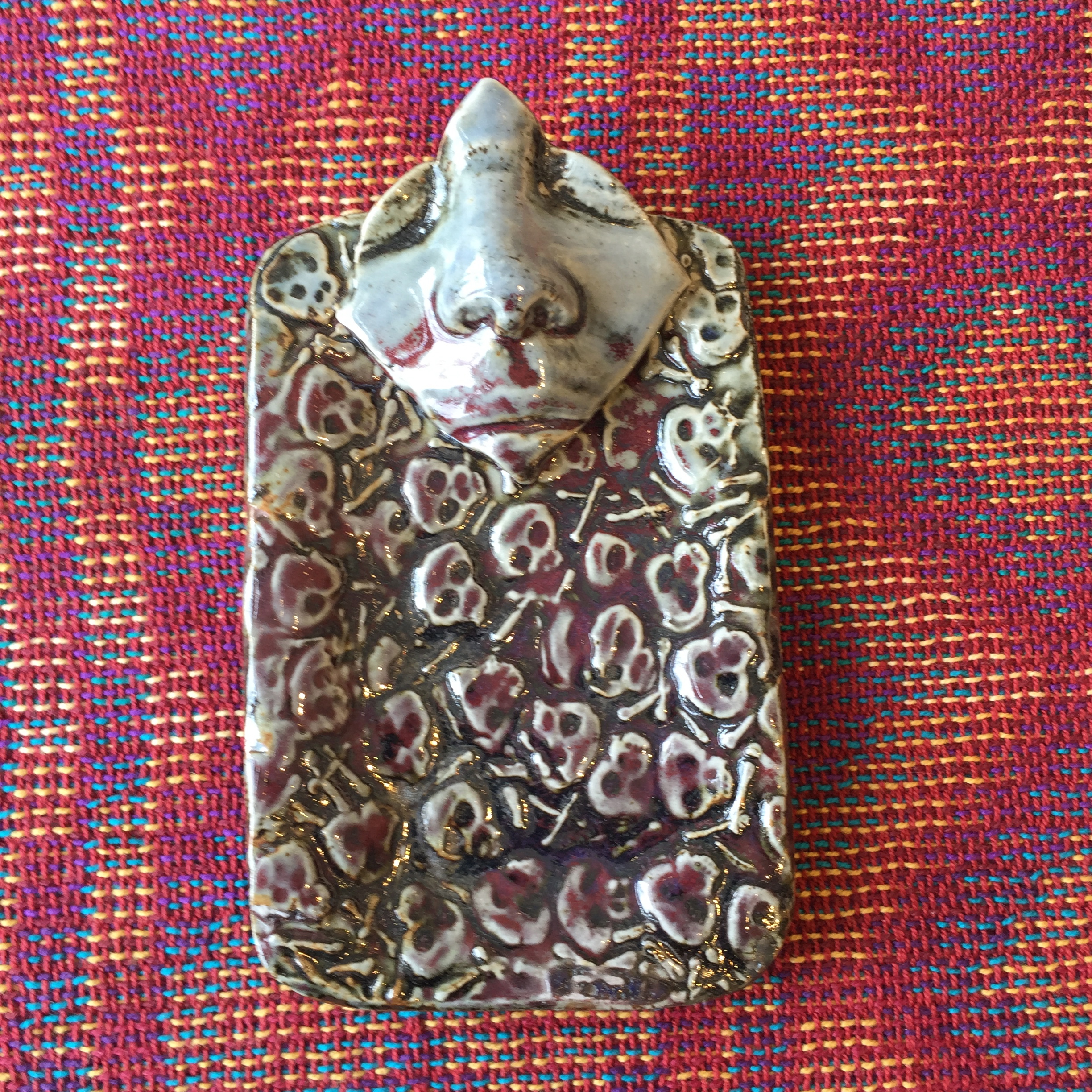 ceramic face and tray