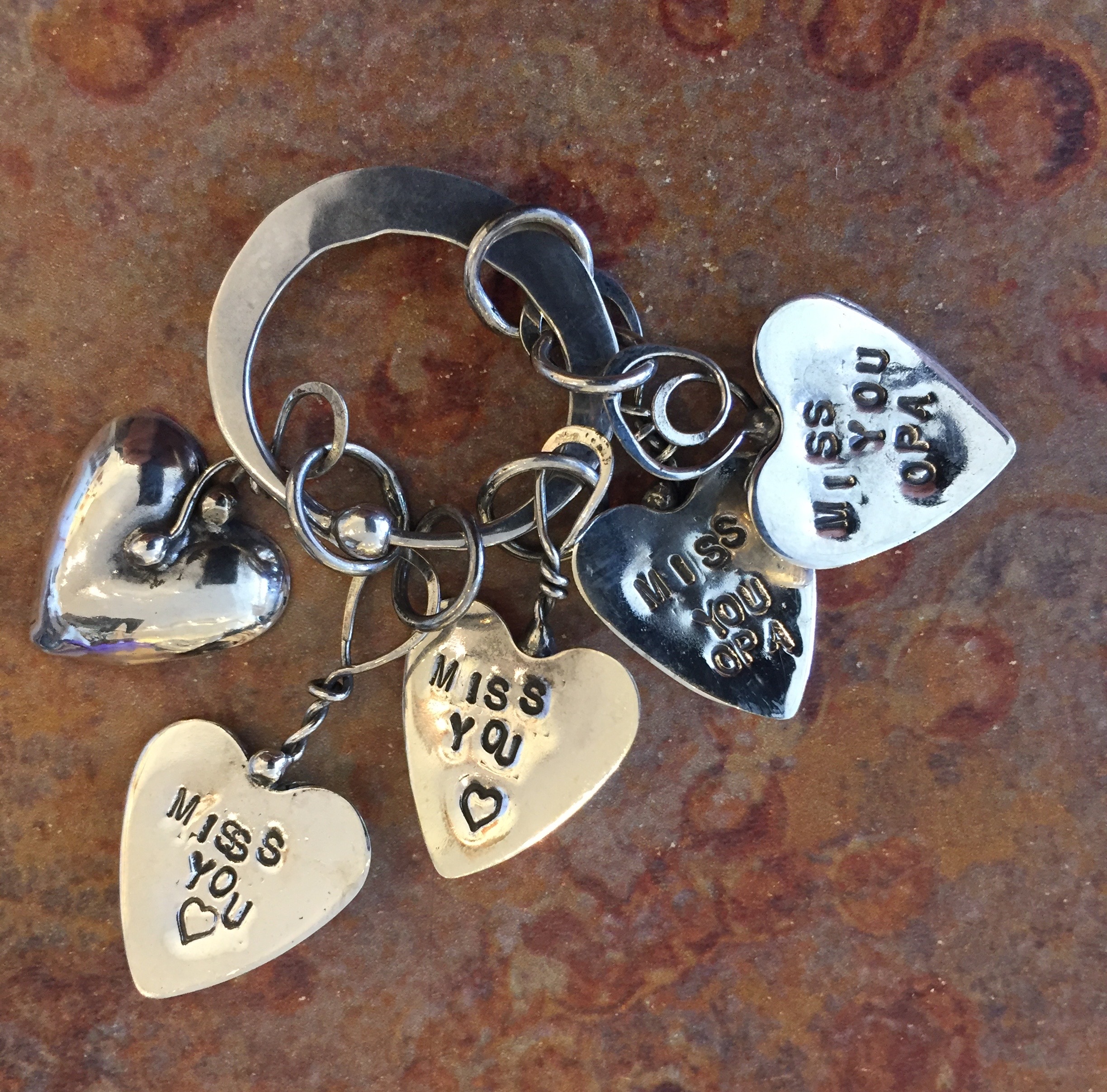 Hearts with text 3