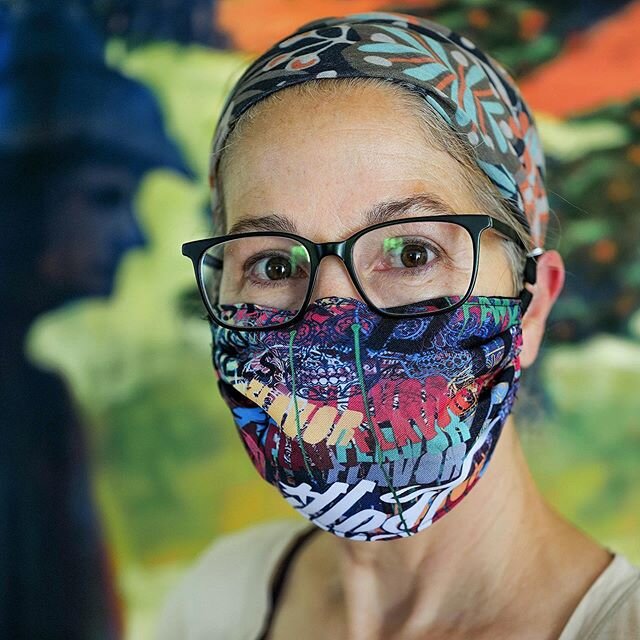 Life imitates art: from Zoolander&rsquo;s &ldquo;Derelicte&rdquo; to Pandemic Chic - but we get to support fellow artists in the process. That&rsquo;s Claudia - mask by @sinclairthevandal Leica SL2 with APO Summicron-SL 35. #coronavirus #covid19 #soc