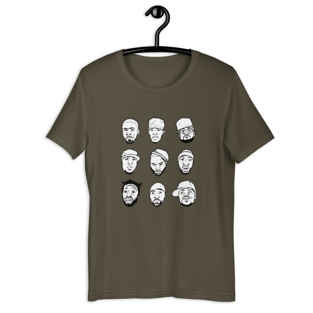 unisex-staple-t-shirt-army-front-61120d236e3a9.png