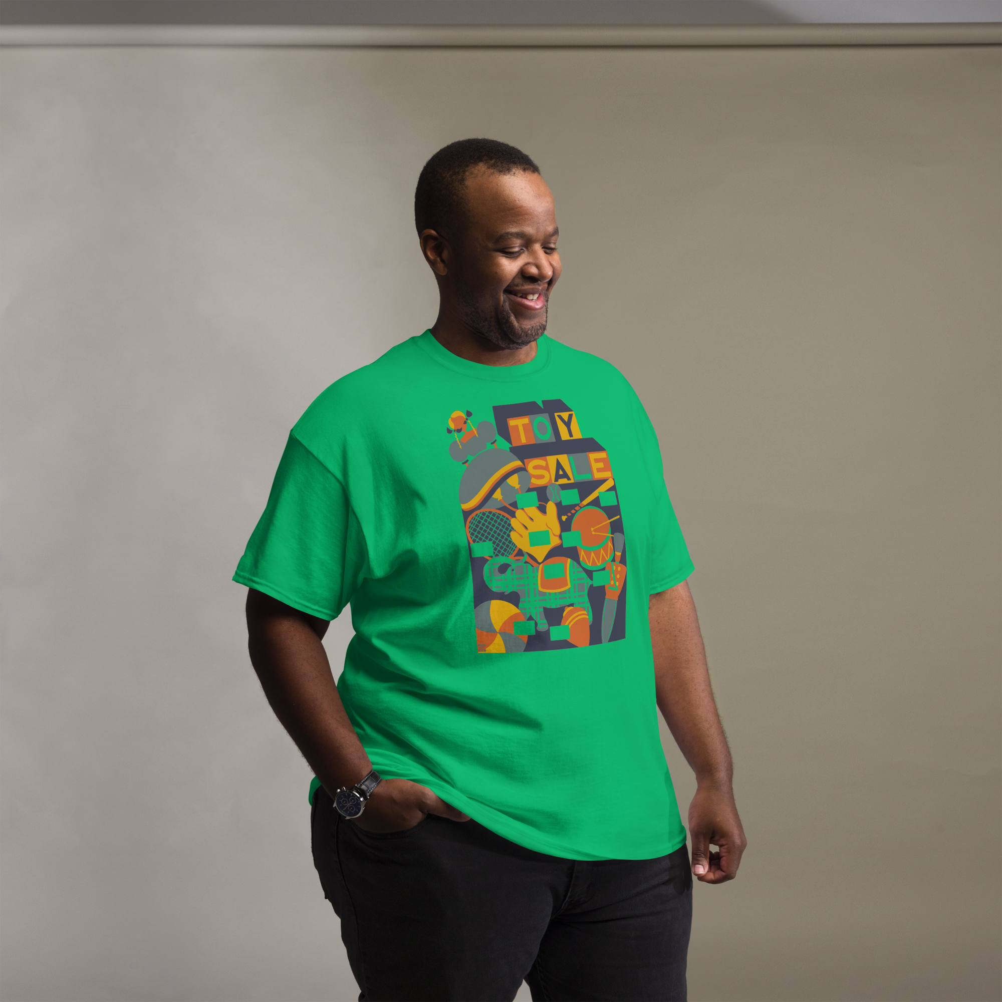 unisex-classic-tee-irish-green-front-6660ad4d8a34b.png